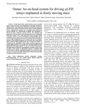 PDF Document Cover - A Miniaturized 32-Channel Current Source for Integrated Opto-Electronic Neural Stimulation in Freely Moving Animals