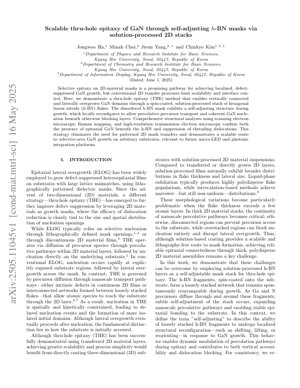 PDF Document Cover - Scalable Thru-Hole Epitaxy of GaN via Self-Adjusting h-BN Masks
